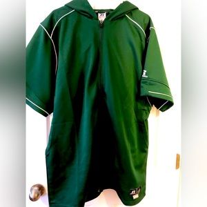 L Zip-up Baseball type Jersey
